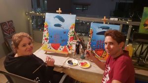 Paint and Sip Social Art Classes 2 for 1 - Tourism Gold Coast